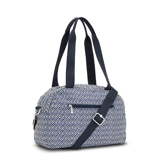 Kipling Cool Defea Printed Shoulder Bags Urban Chevron | CA 1399EB